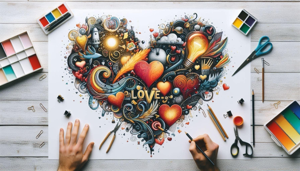 Canvas of Love and Dreams